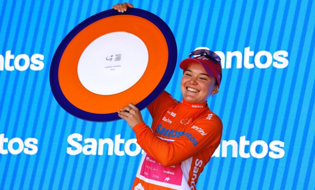 girodociclismo.com.br noemi ruegg confirma favoritismo e conquista o titulo geral do santos tour down under 2026 image 6