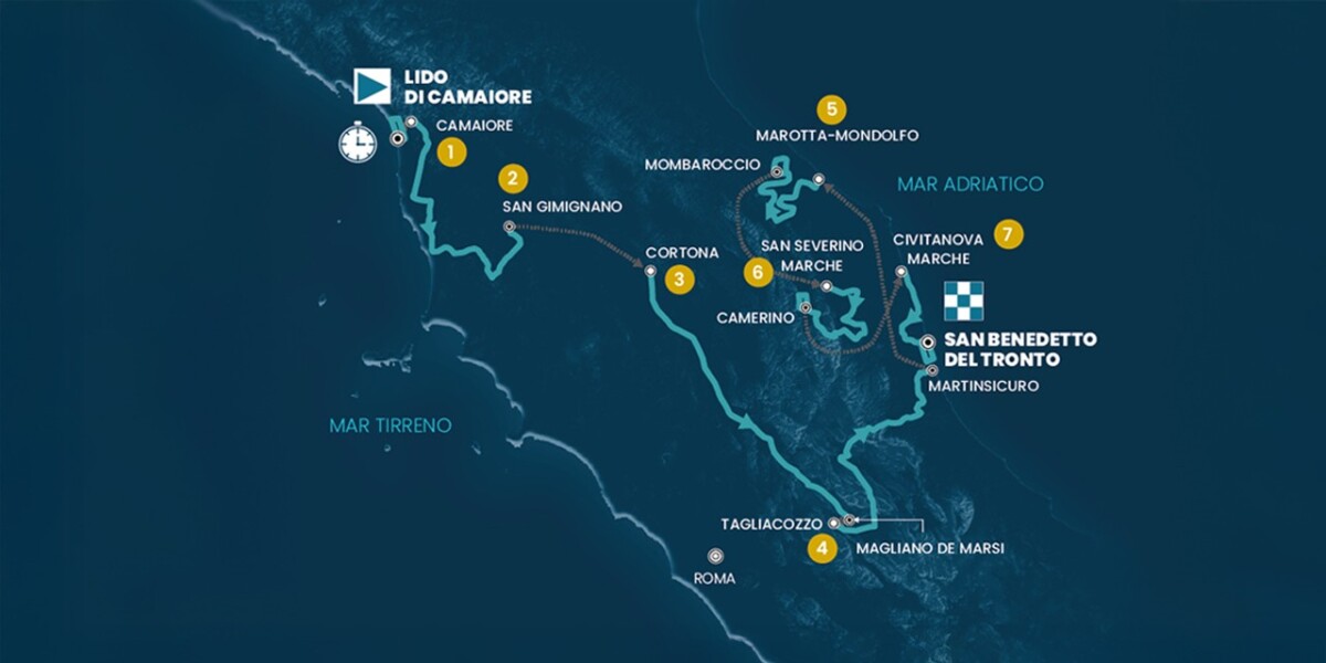 girodociclismo.com.br tirreno adriatico 2026 rcs divulga percurso completo da 61a edicao image