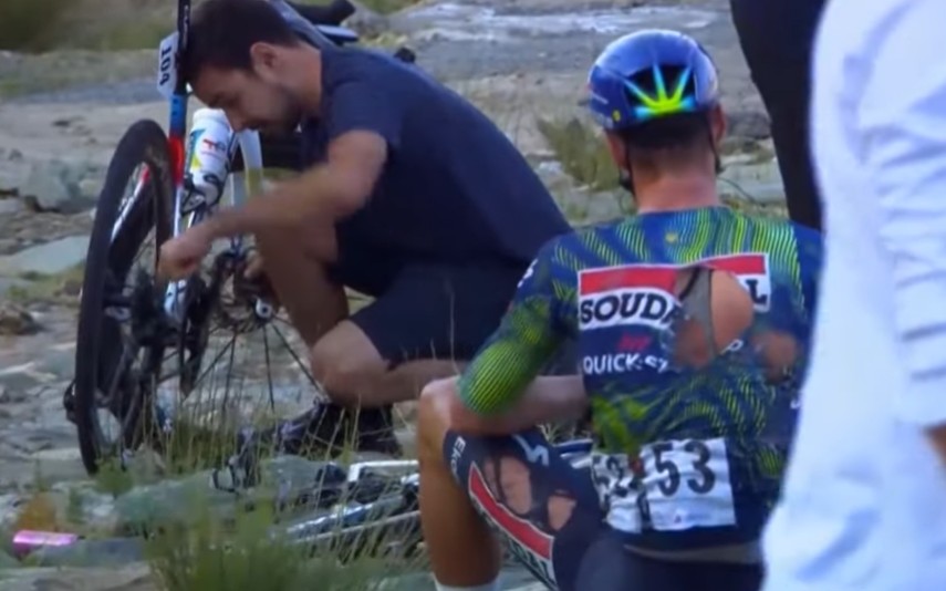 girodociclismo.com.br uae emirates confirma o abandono de ciclista no alula tour apos queda grave image 1