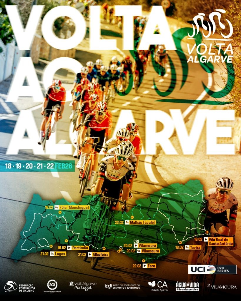 girodociclismo.com.br volta ao algarve 2026 tem percurso revelado para cinco dias de competicao image
