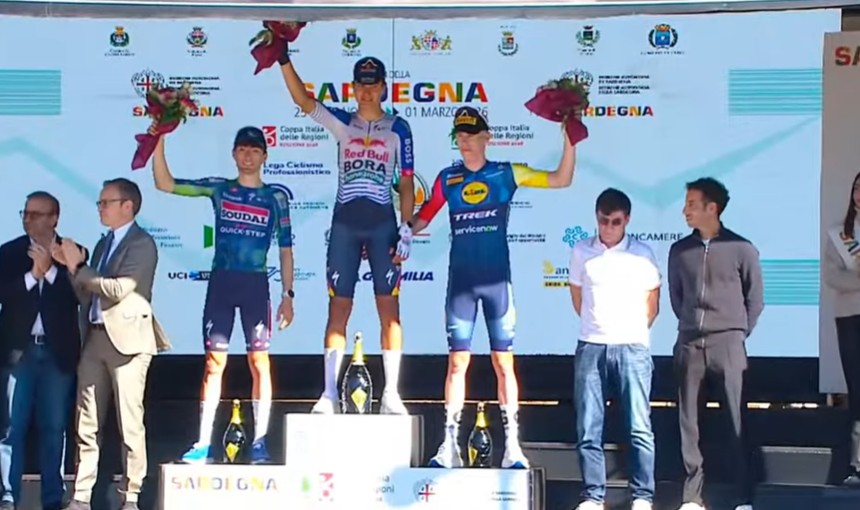 girodociclismo.com.br giro di sardegna 2026 davide donati bate sprint reduzido e vence a 2a etapa confira os resultados e a chegada image 1