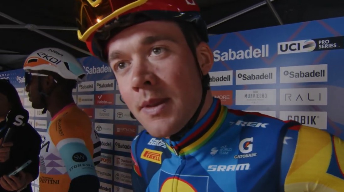 girodociclismo.com.br mads pedersen estreia na temporada na volta a la comunitat valenciana image