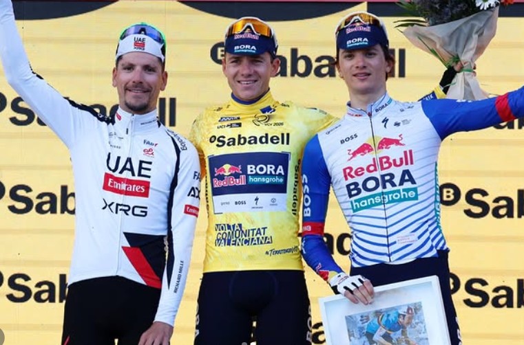 girodociclismo.com.br raul garcia pierna vence a 5a etapa da volta a valencia remco evenepoel e campeao joao almeida vice confira os resultados e a chegada image 9