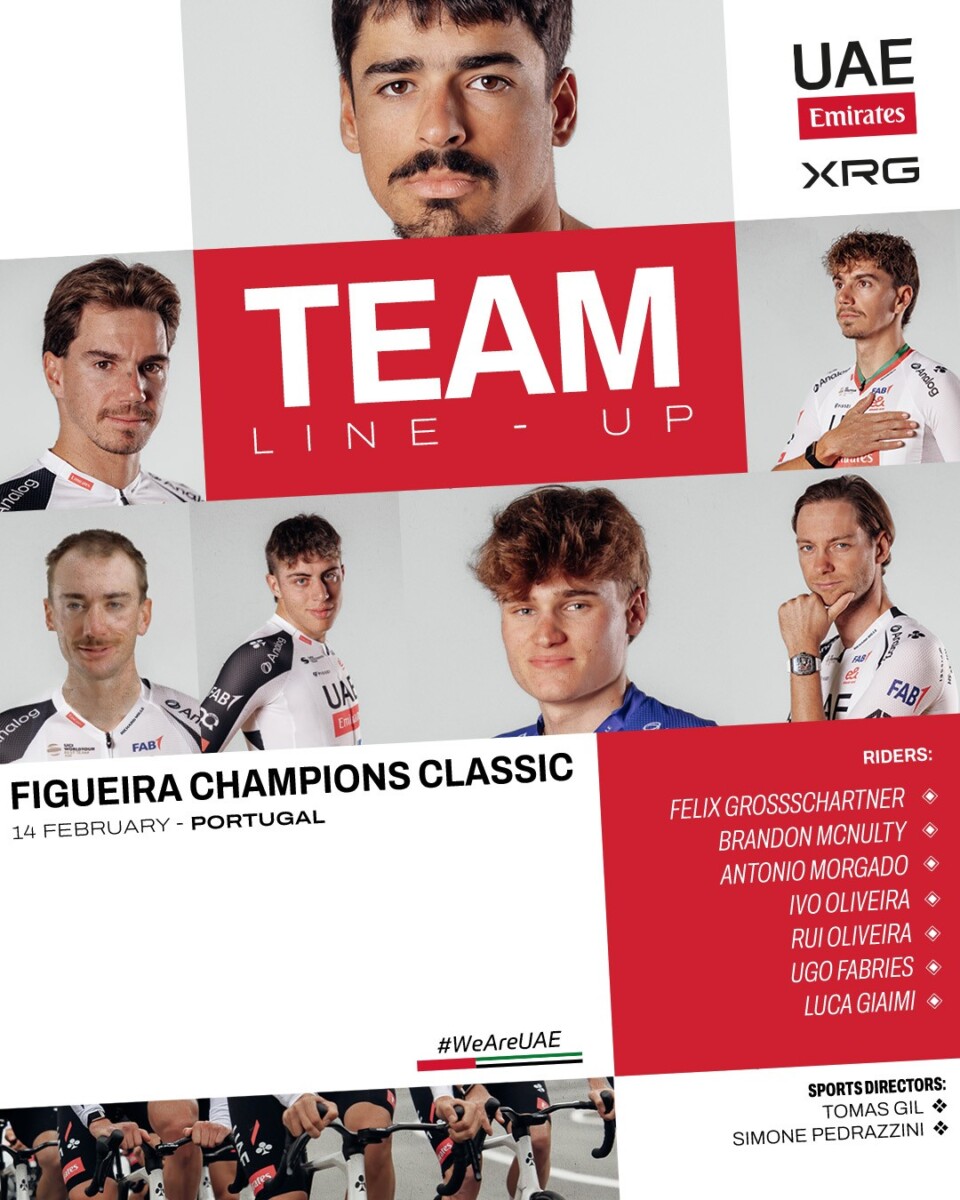 girodociclismo.com.br uae emirates revela equipe para a figueira champions classic com antonio morgado de lider e joao almeida fora da prova image 1