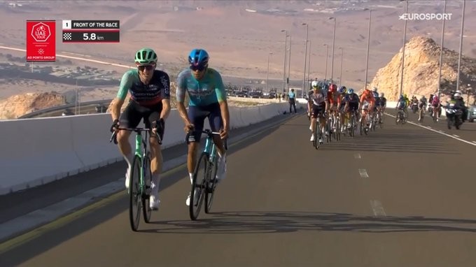 girodociclismo.com.br uae tour 2026 isaac del toro vence 6a etapa e assume lideranca apos duelo com antonio tiberi confira os resultados e a chegada image 1