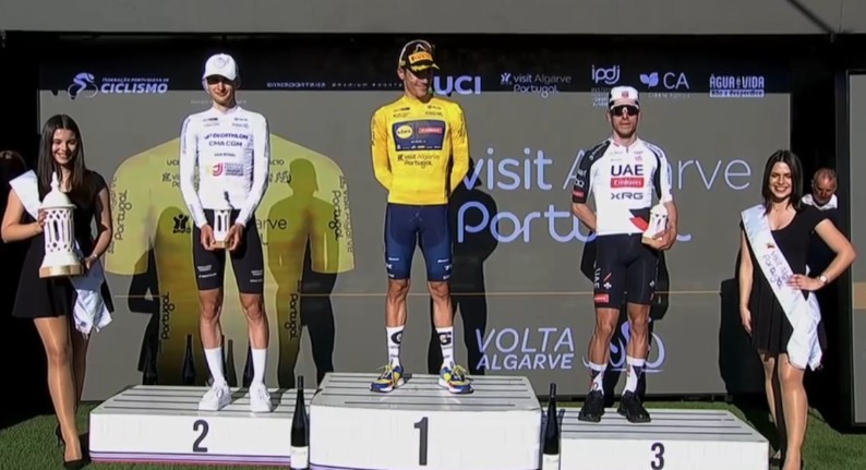 girodociclismo.com.br volta ao algarve 2026 classificacao final juan ayuso e campeao joao almeida 3o confira as classificacoes finais completas image