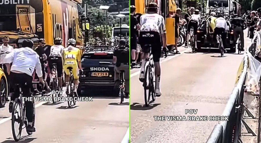 girodociclismo.com.br colisao com carro da visma lease a bike provocou lesao em tadej pogacar no tour de 2025 image