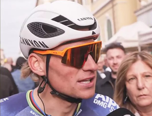 girodociclismo.com.br drama e queda o relato de mathieu van der poel sobre a perda do titulo na milao sanremo image 3