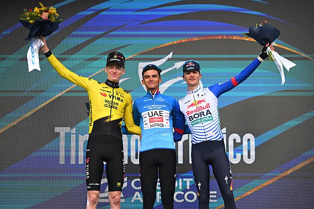 girodociclismo.com.br isaac del toro celebra titulo da tirreno adriatico e projeta duelo entre pogacar e van der poel na milan sanremo image 4