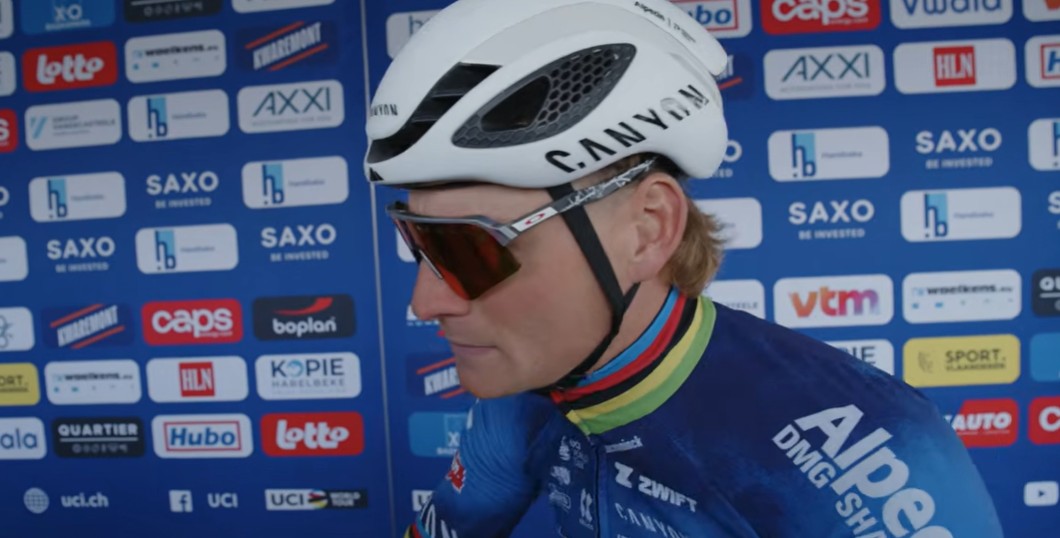 girodociclismo.com.br mathieu van der poel admite que lesao apos queda na milan san remo persiste image