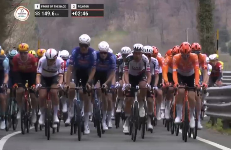 girodociclismo.com.br milan sanremo 2026 mathieu van der poel bate tadej pogacar e e campeao confira os resultados e a chegada image 9