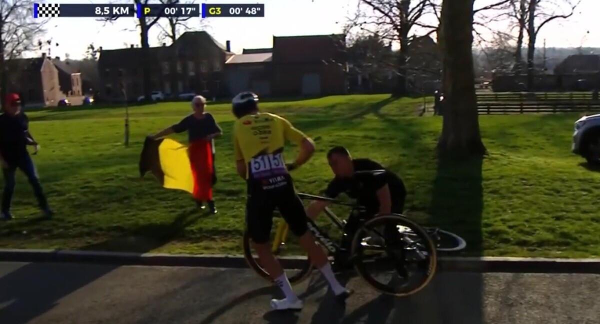 girodociclismo.com.br organizacao da le samyn rebate denuncia de wout van aert tivemos uma reuniao com a policia nada foi relatado image 1