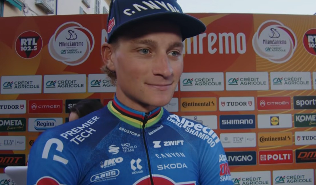 girodociclismo.com.br sabemos como tadej pogacar e forte nos resta tentar segui lo mathieu van der poel analisa a milan sanremo image 8