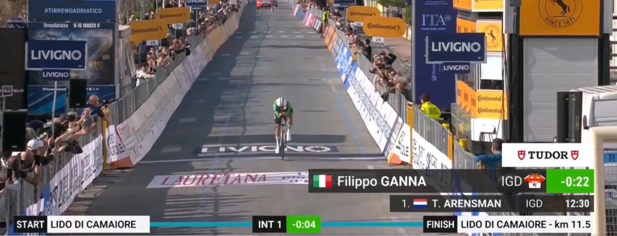 girodociclismo.com.br tirreno adriatico 2026 filippo ganna vence contrarrelogio e assume lideranca confira os resultados e a chegada image 3