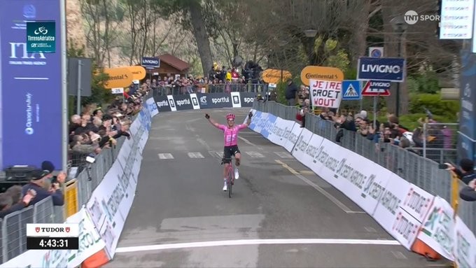 girodociclismo.com.br tirreno adriatico 2026 michael valgren vence 5a etapa isaac del toro retoma a lideranca confira os resultados e a chegada image 5