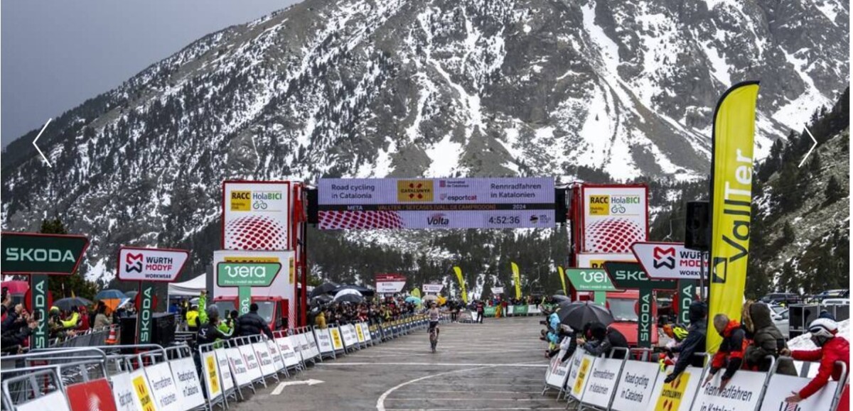 Volta a Catalunya 2026: Prévia da 4ª etapa, montanha onde Tadej Pogacar bate recorde desafiará candidatos à Classificação Geral 1 girodociclismo.com.br volta a catalunya 2026 previa da 4a etapa montanha onde tadej pogacar estabeleceu recorde deve provocar grandes diferencas de tempo image