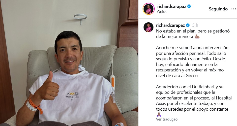 girodociclismo.com.br adversario de joao almeida e jonas vingegaard no giro ditalia e submetido a cirurgia inesperada confira o anuncio do ciclista image