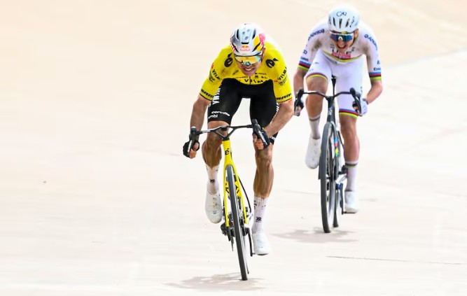 girodociclismo.com.br divulgada a potencia de wout van aert ao bater tadej pogacar na paris roubaix image