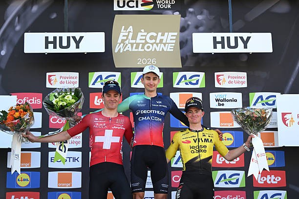 girodociclismo.com.br la fleche wallonne 2026 fenomeno paul seixas vence no muro de huy aos 19 anos confira os resultados e a chegada image 6