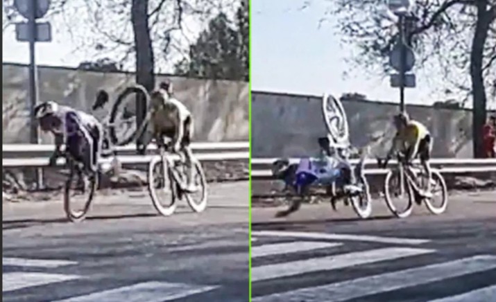 girodociclismo.com.br surgem novas imagens da grave queda de remco evenepoel na volta a catalunya confira o video image 2