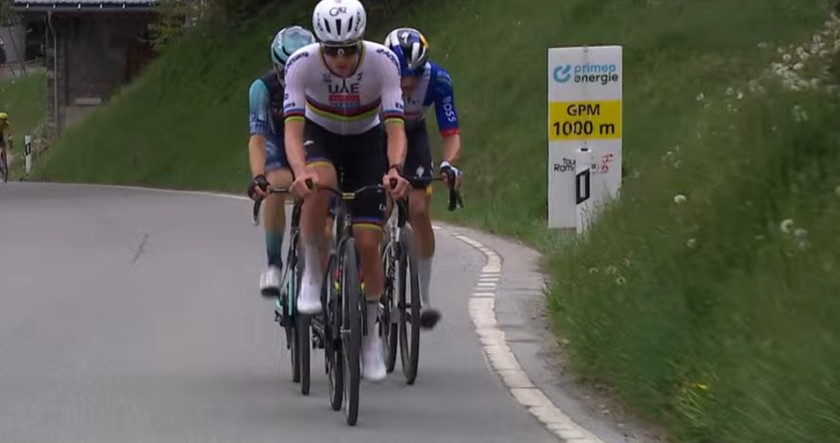 girodociclismo.com.br tour de romandie 2026 tadej pogacar vence a 1a etapa e assume lideranca confira os resultados e a chegada image 12