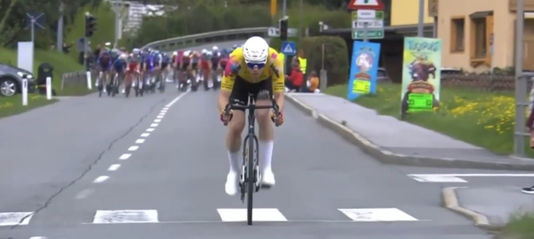 Tommaso Dati bate Tom Pidcock e vence a 1ª etapa do Tour dos Alpes; confira os resultados e a chegada 6 girodociclismo.com.br tour dos alpes image 9