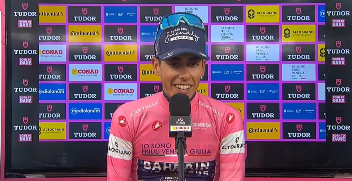 girodociclismo.com.br afonso eulalio celebra permanencia na maglia rosa apos contrarrelogio decisivo no giro ditalia image 1