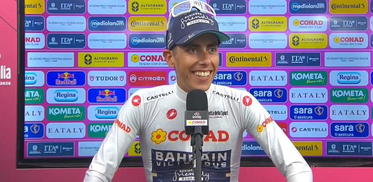 Giro d'Italia 2026: Afonso Eulálio fala após a conquista da Maglia Bianca "todos acreditavam em mim, me deu mais força", assista o vídeo 1 girodociclismo.com.br afonso eulalio conquista a maglia bianca no giro ditalia image 1