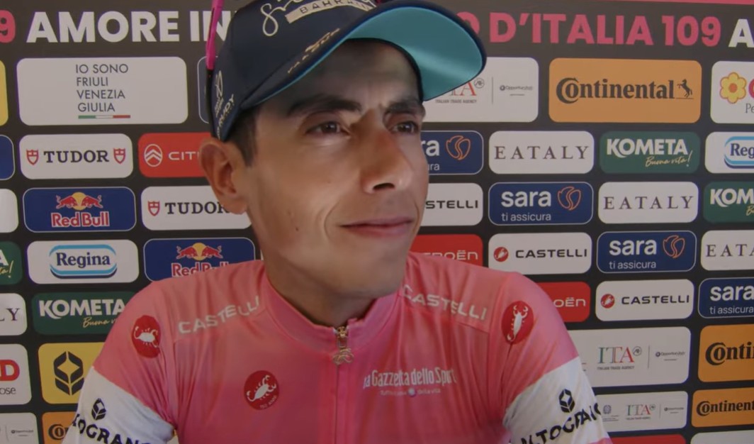 girodociclismo.com.br giro ditalia 2026 afonso eulalio concede mantem a maglia rosa apos etapa intensa no giro ditalia 2026 image