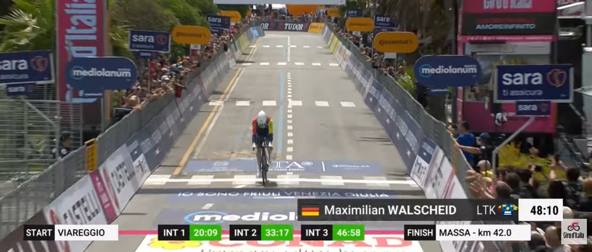girodociclismo.com.br giro ditalia 2026 filippo ganna vence contrarrelogio afonso eulalio perde a maglia rosa confira os resultados e a chegada image 2