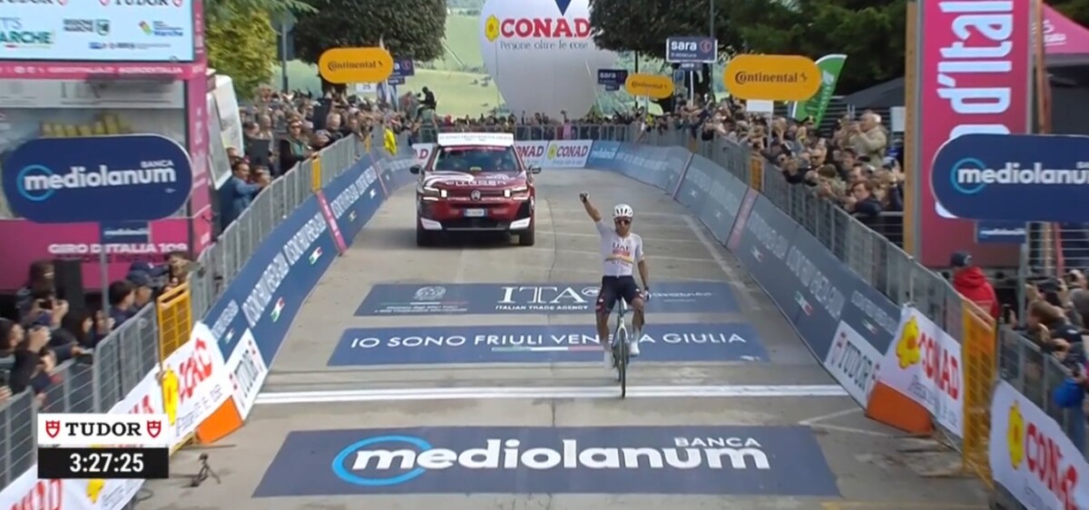 girodociclismo.com.br giro ditalia 2026 jhonatan narvaez vence a 8a etapa afonso eulalio mantem a maglia rosa confira os resultados e a chegada image 8