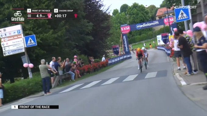 girodociclismo.com.br giro ditalia 2026 michael valgren vence a 18a etapa jonas vingegaard segue lider confira os resultados e a chegada image 14