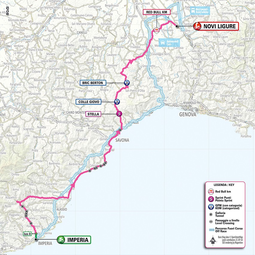 girodociclismo.com.br giro ditalia 2026 previa da 12a etapa percurso na regiao da milan san remo desafiara os sprinters image 1
