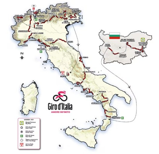 girodociclismo.com.br giro ditalia 2026 previa da competicao confira todas as etapas image 1