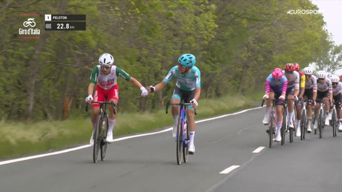 girodociclismo.com.br giro ditalia 2026 vence a 1a etapa e assume a lideranca geral confira os resultados e a chegada image 3