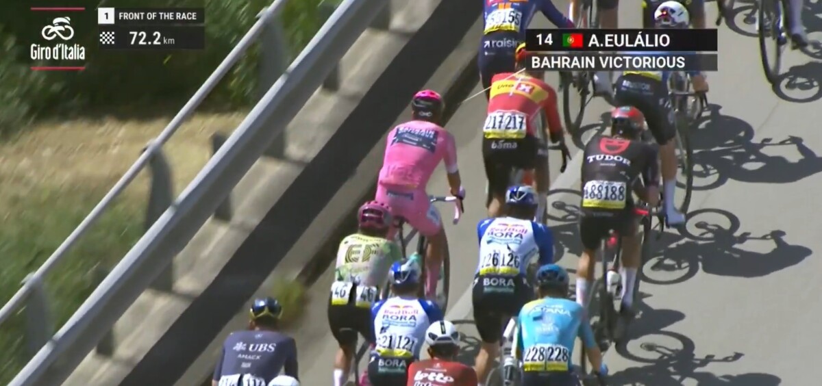 girodociclismo.com.br giro ditalia 2026 vence a 8a etapa afonso eulalio mantem a maglia rosa confira os resultados e a chegada image 5