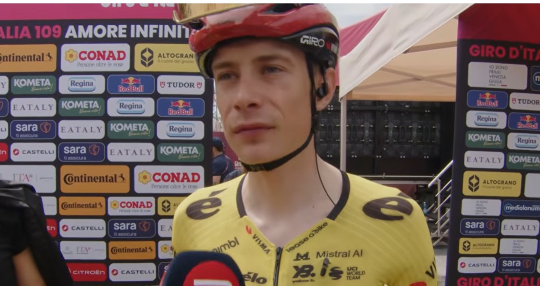 girodociclismo.com.br hoje tudo pode acontecer jonas vingegaard admite mudanca de estrategia preve disputa intensa e adota postura mais agressiva na 2a etapa do giro ditalia image