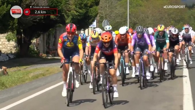 Vuelta a España Feminina 2026: Lotte Kopecky vence a 4ª etapa e assume a liderança, confira os resultados e a chegada 5 girodociclismo.com.br image image 15