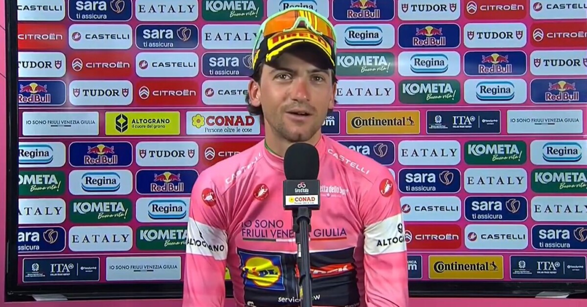 girodociclismo.com.br iniciei no ciclismo sonhando em vestir a maglia rosa giulio ciccone concede entrevista emocionada assista a entrevista image 1