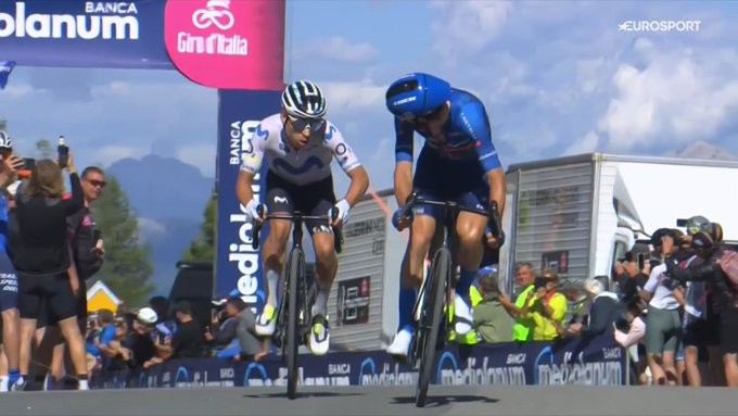 girodociclismo.com.br maglia azzurra do giro critica fortemente colega de fuga e recebe resposta image 1