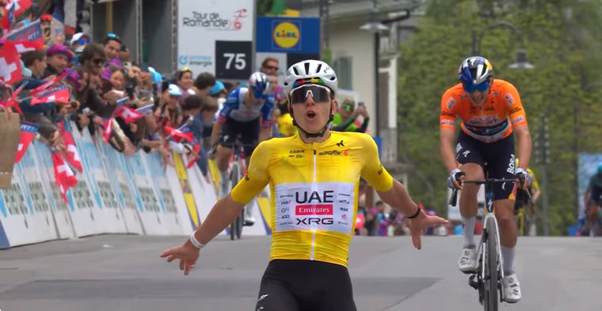 Tour de Romandie 2026: Tadej Pogacar imbatível vence a 5ª etapa e confirma vitória final, confira os resultados e a chegada 1 girodociclismo.com.br tour de romandie 2026 tadej pogacar vence a 5a etapa e e campeao confira os resultados e a chegada image 11
