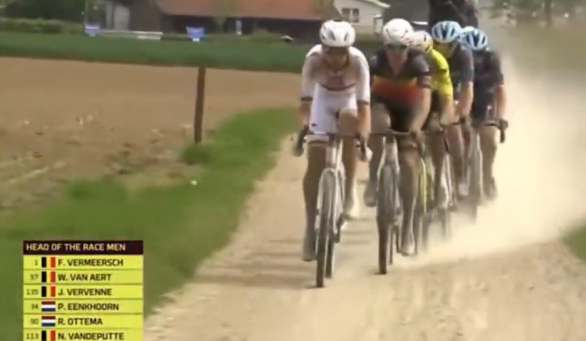 Wout van Aert dá show em seu retorno após a Paris-Roubaix, belga vence a Marly Grav após longo voo solo, resultados e chegada 2 girodociclismo.com.br wout van aert vence a marly grav em limburg image 2
