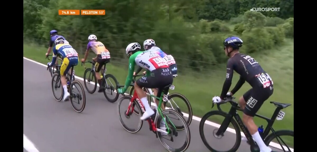 Grande queda na chegada no Tour da Valônia, Laurence Pithie vence 3ª etapa, confira os resultados e a chegada 3 girodociclismo.com.br grande queda marca chegada no tour da valonia laurence pithie vence etapa marcada por grande queda no tour da valonia image 1