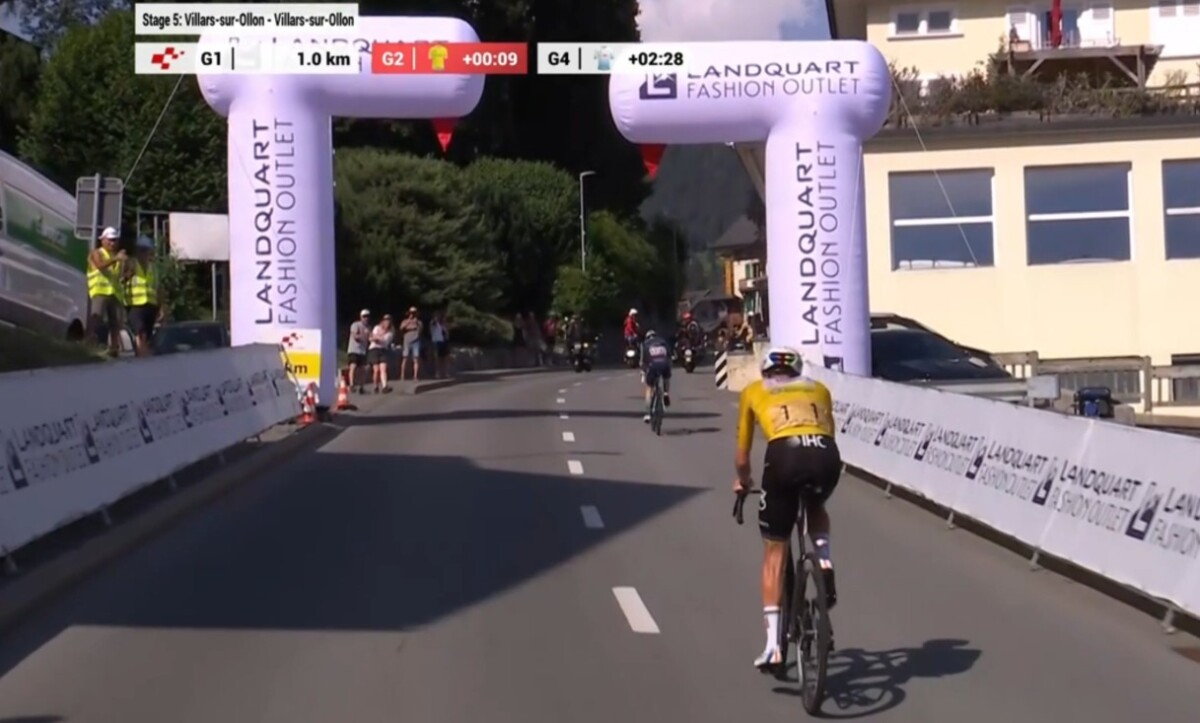 "Não ia pedir para Tadej Pogacar me deixar ganhar", Lenny Martinez lamenta derrota no Tour de Suisse, assista a entrevista 2 girodociclismo.com.br nao ia pedir para tadej pogacar me deixar ganhar lenny martinez lamenta derrota no tour de suisse image 2