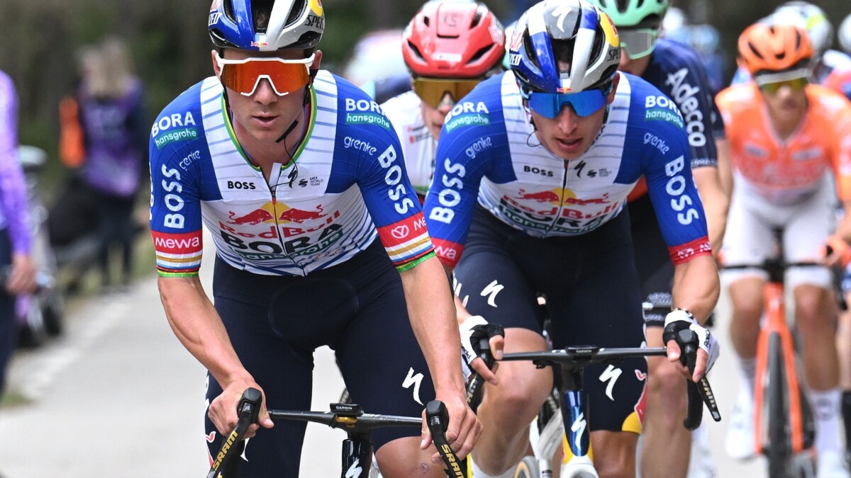 "Remco Evenepoel é o líder da equipe, Lipowitz é o segundo" Red Bull BORA define liderança no Tour de France 2 girodociclismo.com.br remco evenepoel e o lider da equipe lipowitz e o segundo bora esclarece lideranca no tour de france image 4