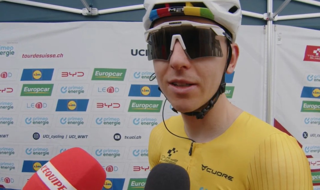 girodociclismo.com.br tadej pogacar analisa o tour de suisse e atualiza estado de saude de urska zigart e uma lutadora me da motivacao assista o video image