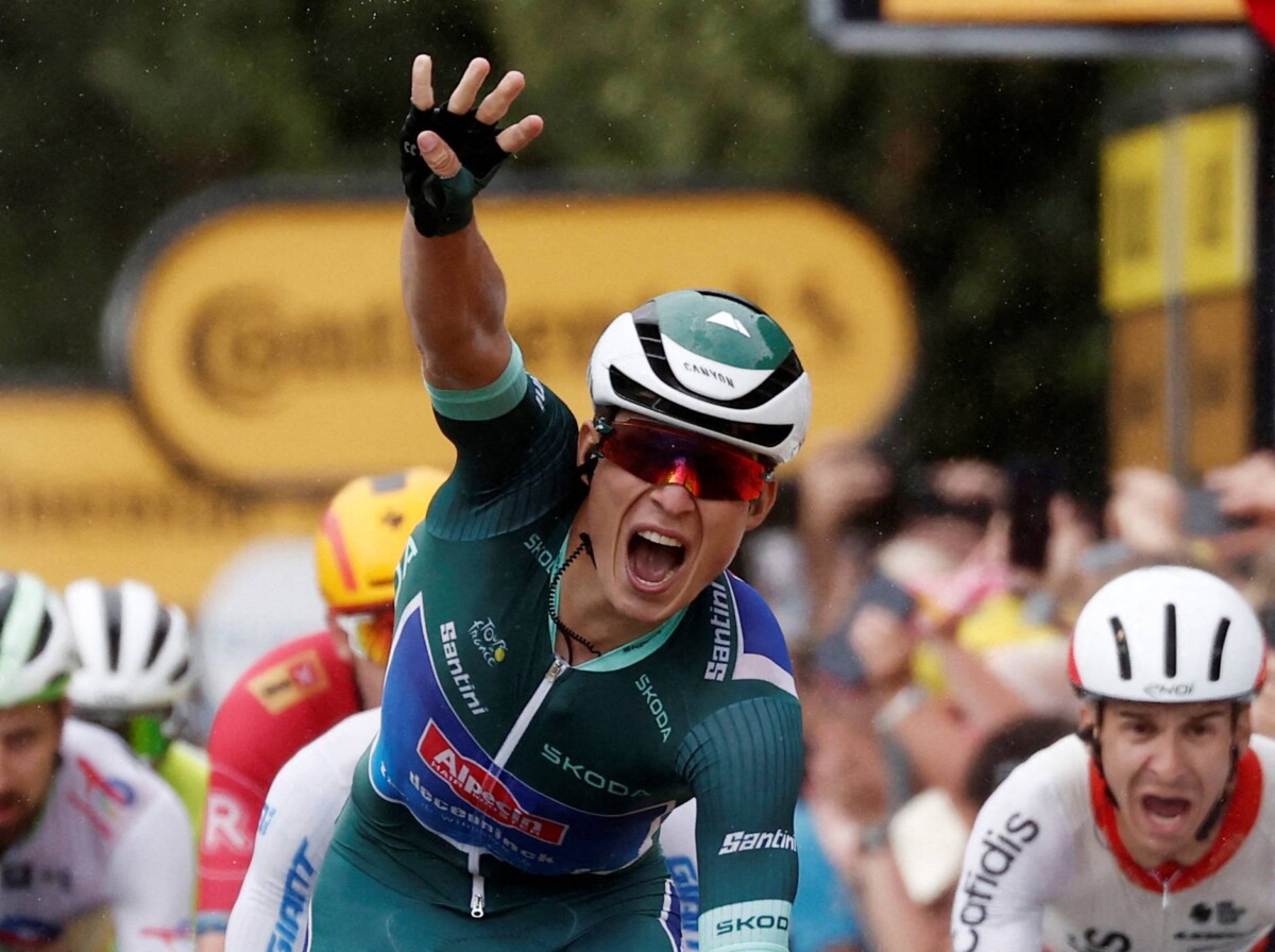 girodociclismo.com.br tour de france 2026 mathieu van der poel e jasper philipsen dividirao a lideranca alpecin premier tech anuncia a equipe jasper philipsen camisa verde