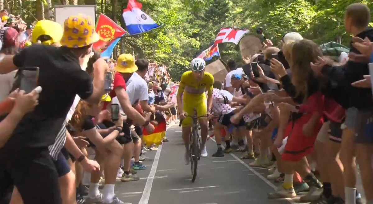 Tour de France 2026: Tadej Pogacar dá detalhes da sua vitória "eu sabia que o Isaac del Toro não estava 100%" assista o vídeo 2 girodociclismo.com.br tadej pogacar envia mencelebra vitoria na 14a etapa e preve grande desafio no tour de france image 2