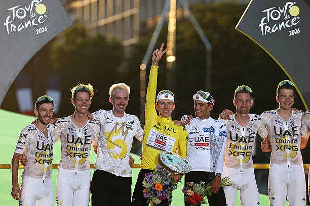 Tadej Pogacar fala após vencer o Tour de France "7 tours, 7 vezes no pódio e 5 vitórias, sem palavras"; assista o vídeo 3 girodociclismo.com.br tadej pogacar fala apos vencer o tour de france se voce entrar no tour tem que sofrer assista o video image 1
