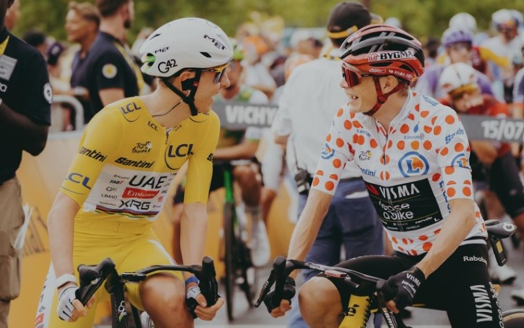 Tadej Pogacar lamenta abandono de Jonas Vingegaard no Tour de France "a corrida não será a mesma sem você" 1 girodociclismo.com.br tadej pogacar lamenta abandono de jonas vingegaard no tour de france a corrida nao sera a mesma sem voce image